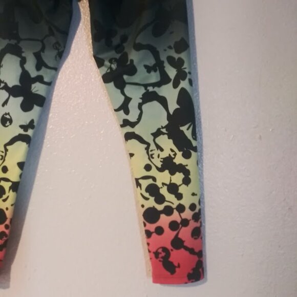 Adidas women's size L ombre multicolored butterfly leggings - Picture 9 of 16